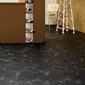 FORBO Allura Material  63455DR7-63455DR5 black marble (100x100 cm)